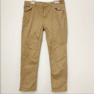 Michael Kors Pants Men's Brown Tailored Fit Chino